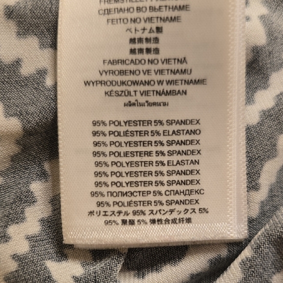 Michael Kors Monochrome Patterned Midi Dress - Picture 12 of 15